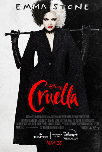 cruella movie poster image