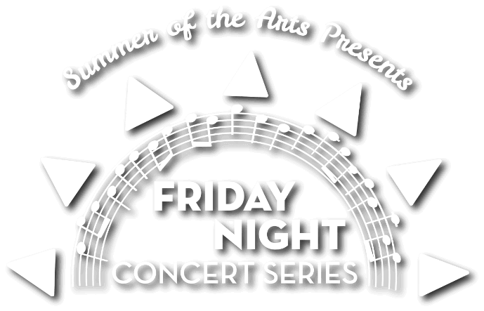 Summer of the Arts Iowa City Friday Night Concert Series logo