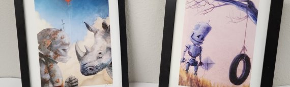 Framed prints by Lauren Briere